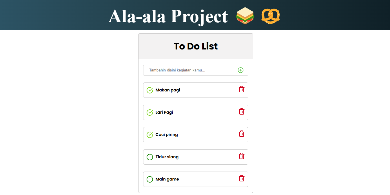 Ala-ala Project